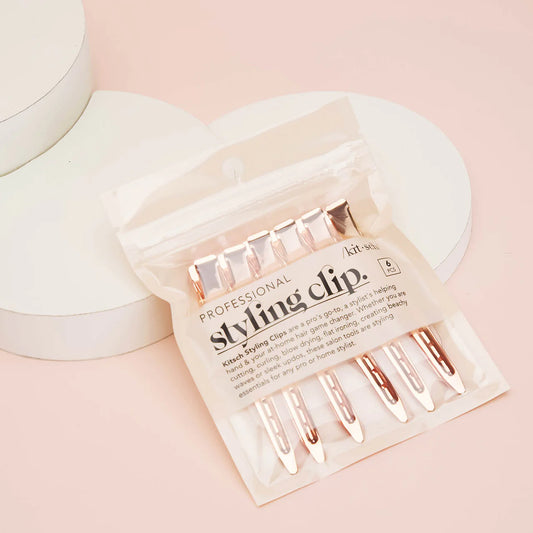 Kitsch - Rose Gold Styling Hair Clips