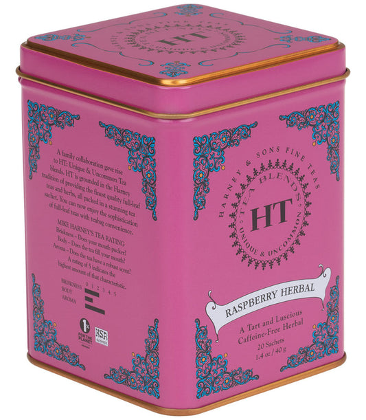 Raspberry Tea Tin