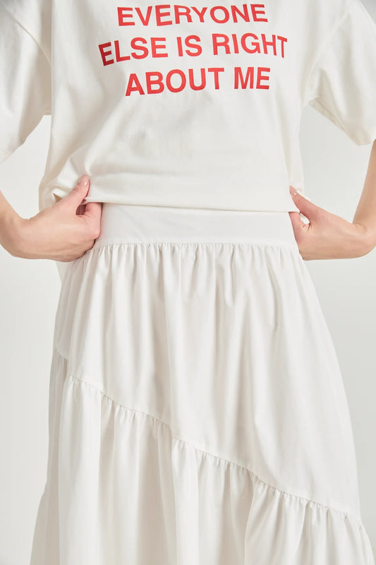 Miracle Whip Skirt - White