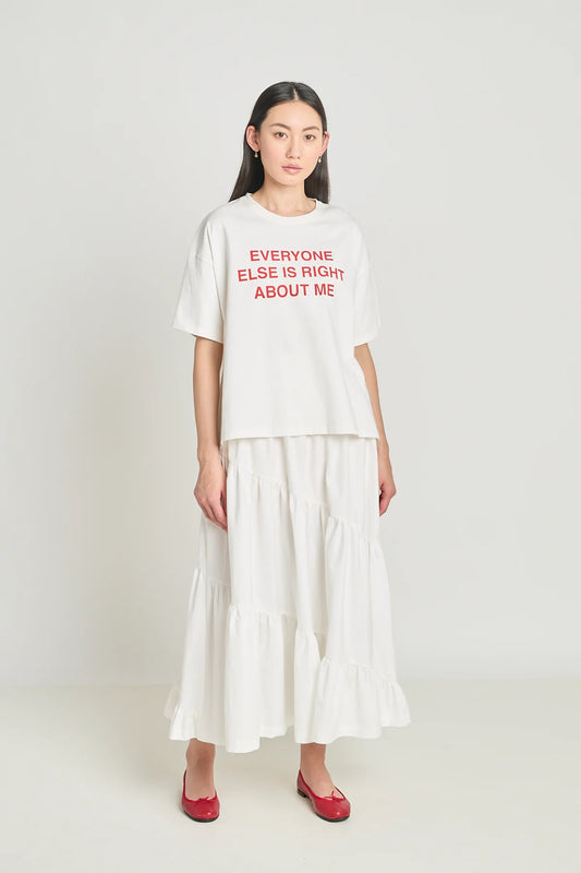 Miracle Whip Skirt - White