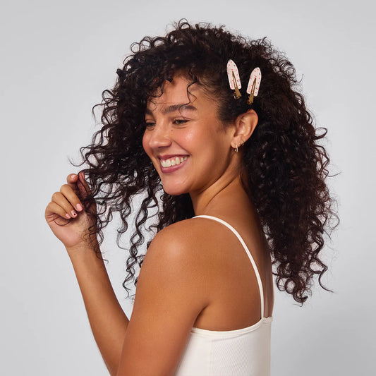 Kitsch - Cherry Print Creaseless Clips 4pc