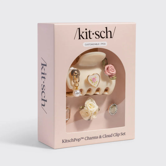 Kitsch - Cloud Clip & Charms - Vintage Cream