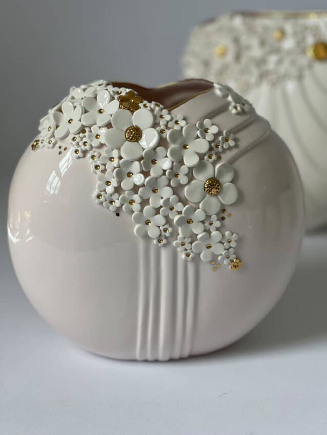 Dawn Clayden Vase - One of a kind - Blush