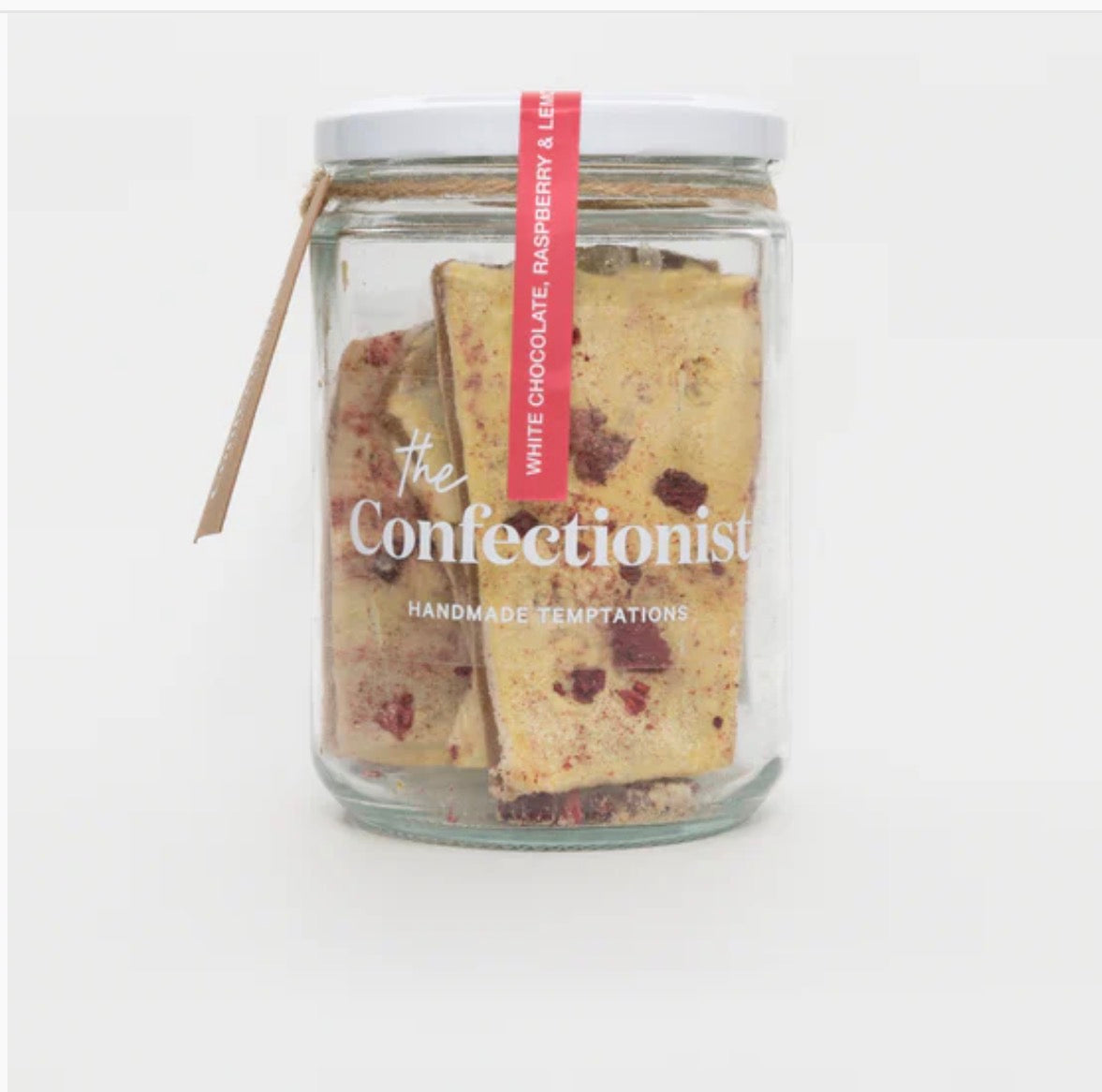 White Chocolate Raspberry & Lemon Toffee