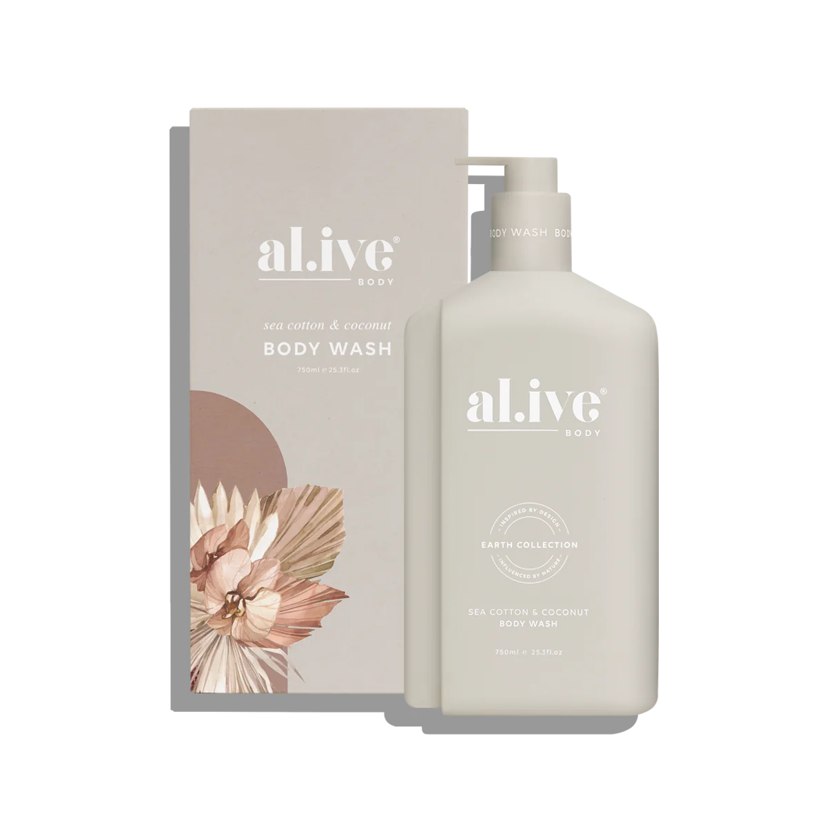Body Wash - Sea Cotton & Coconut 750ml