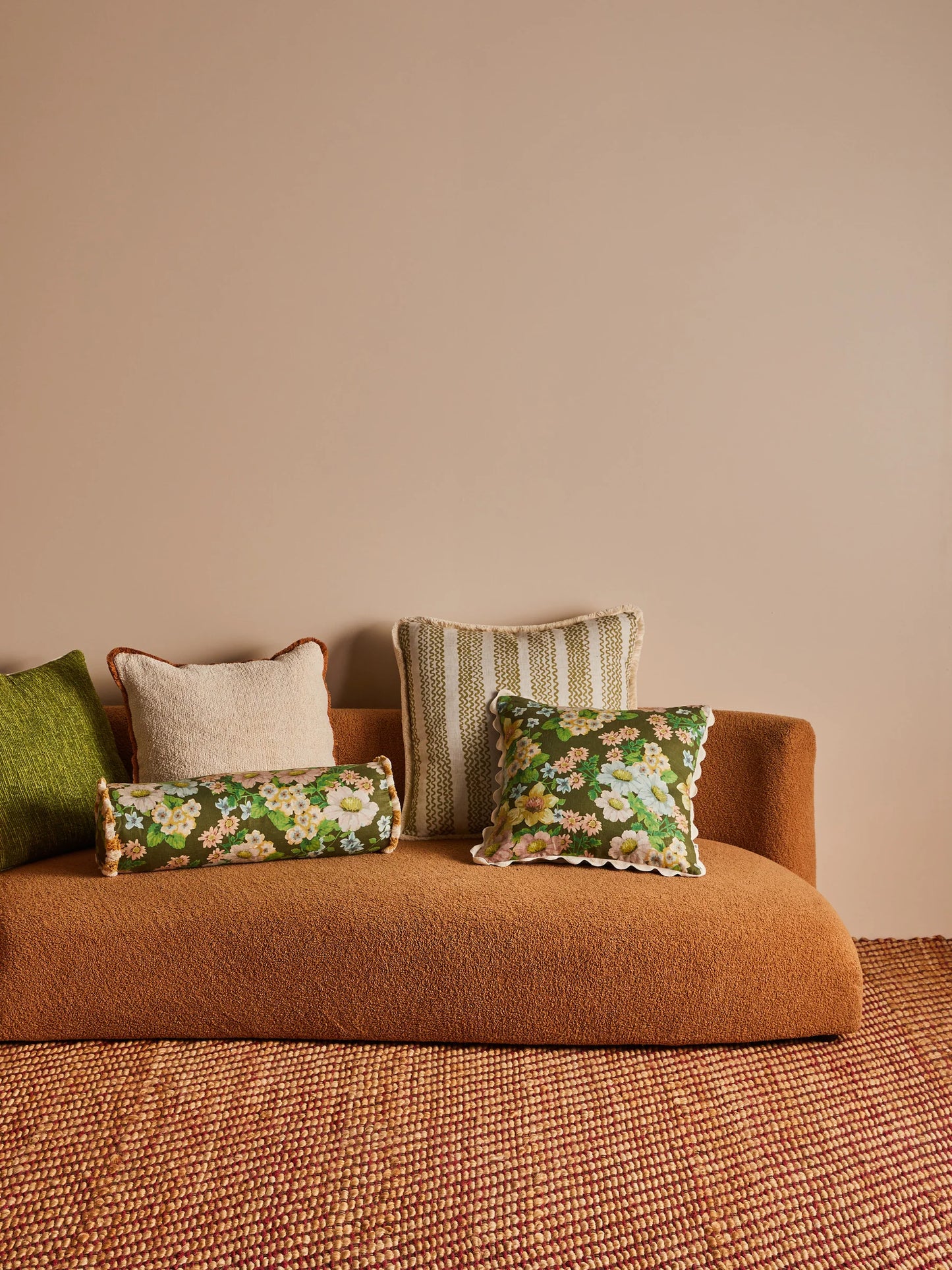 Buttercup Olive Cushion + Inner 50x50