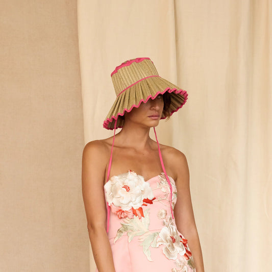 Flamingo Island Capri Hat Maxi