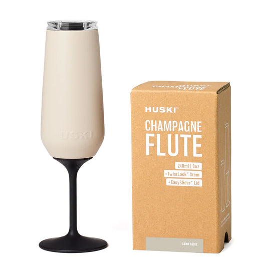 Champagne Flute - Sand Beige