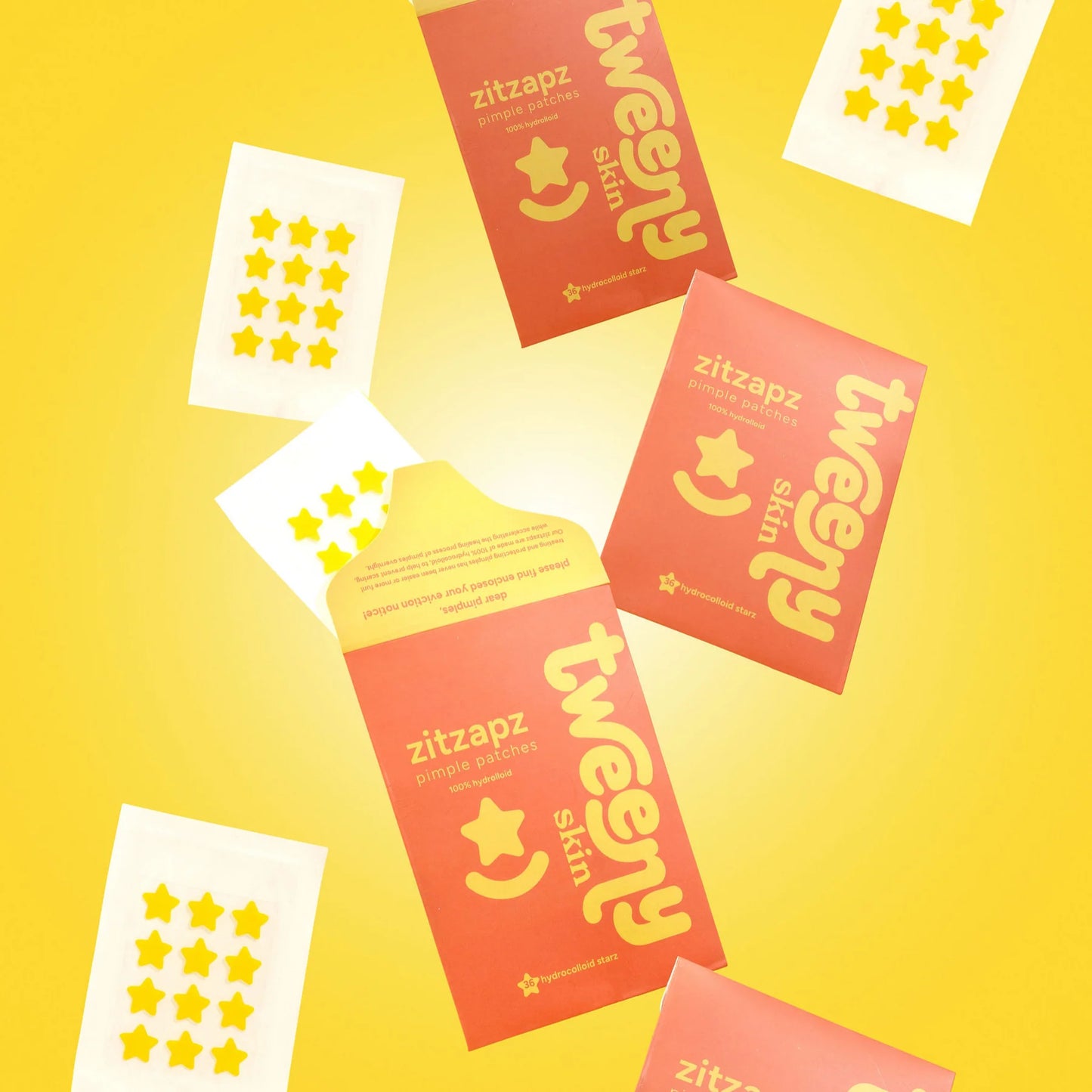 Zitzapz - Yellow Star Pimple Patches