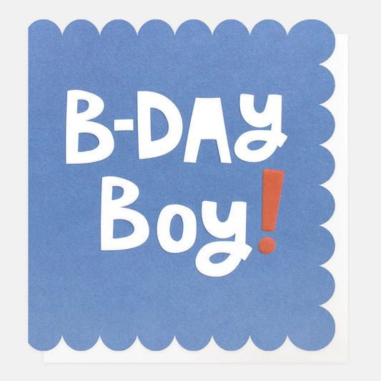 B'Day Boy Card