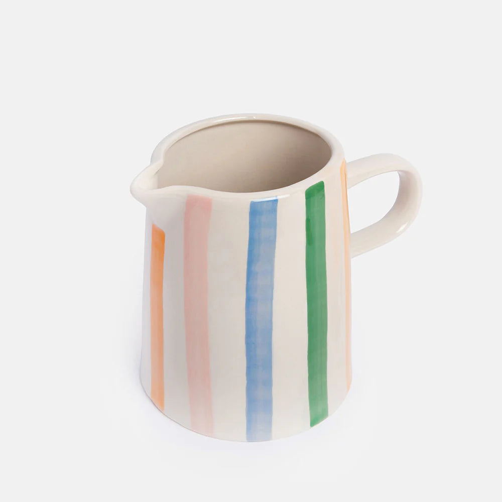 Multi Stripe Jug
