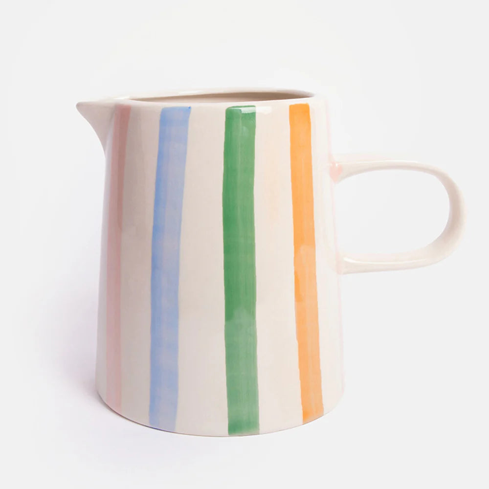 Multi Stripe Jug