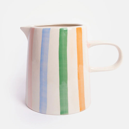 Multi Stripe Jug