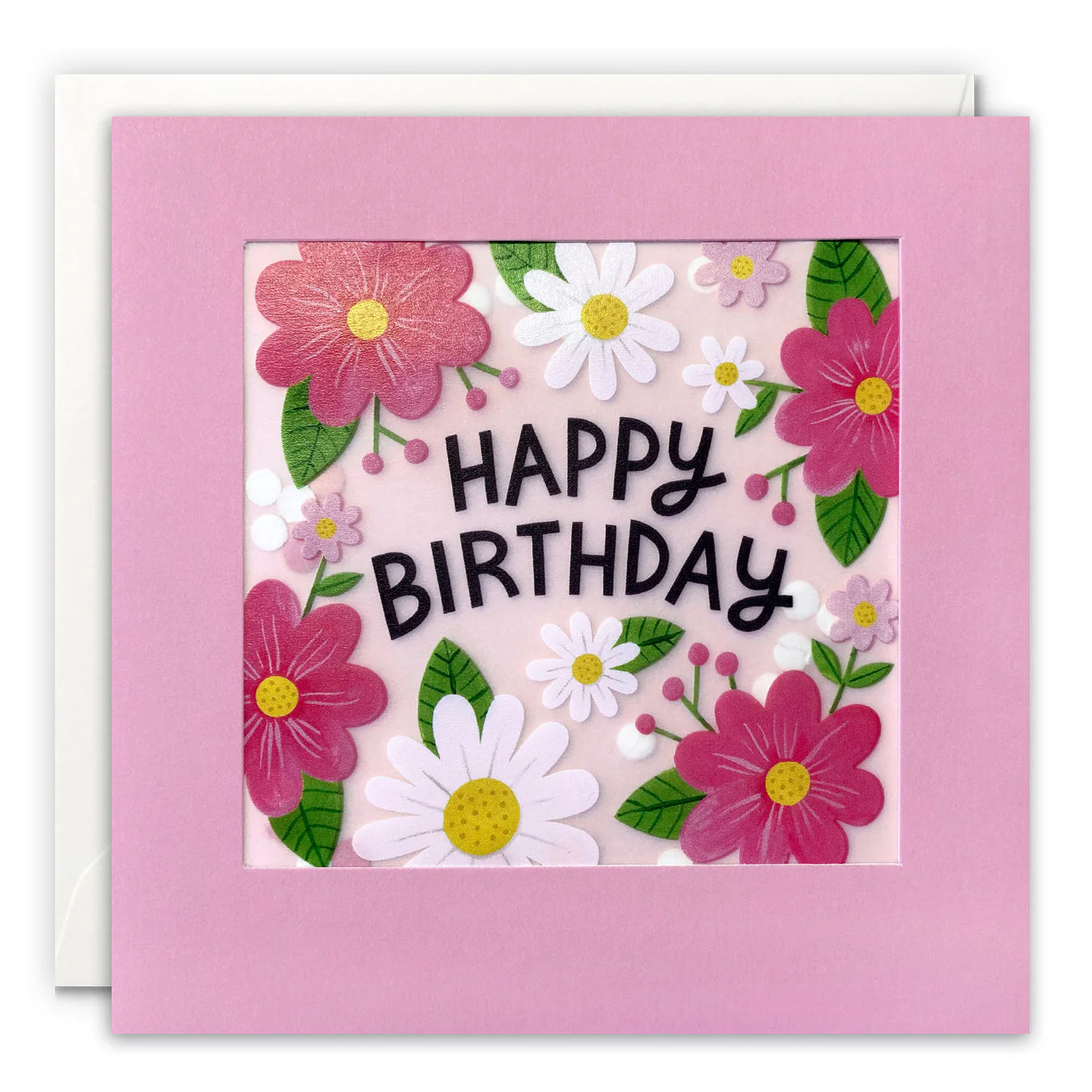 Happy Birthday Confetti Shakies Card