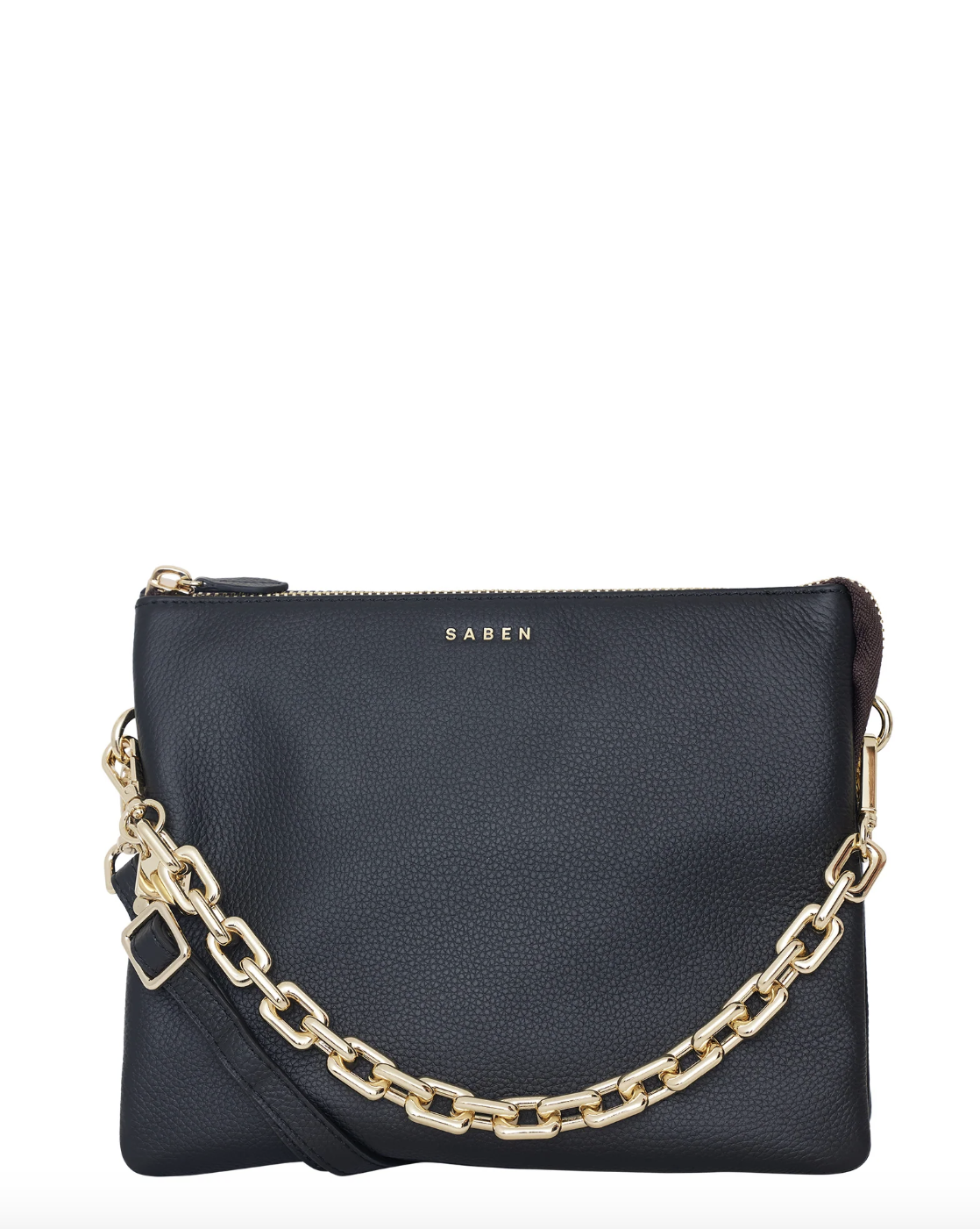 Matilda Crossbody Black + Chain