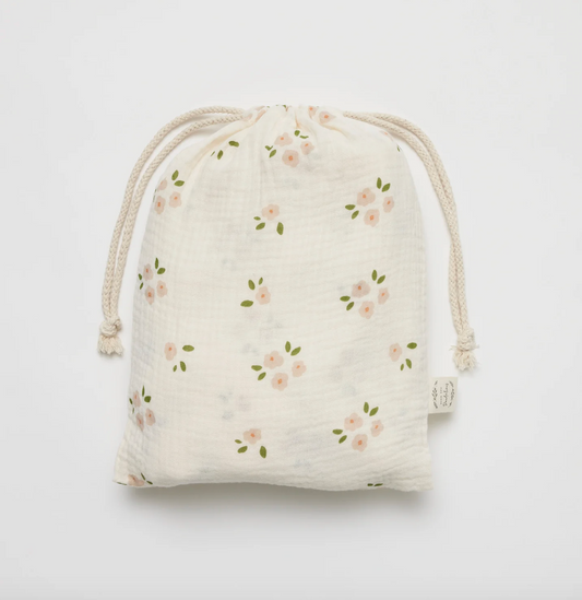 Fitted Cot Sheet - Daisy