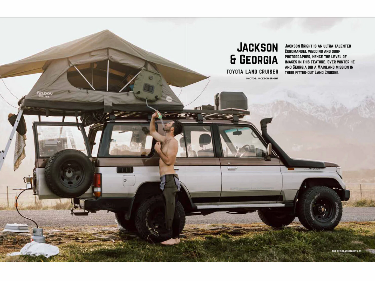 The Recreationalists; Intrepid Kiwis and their Campers