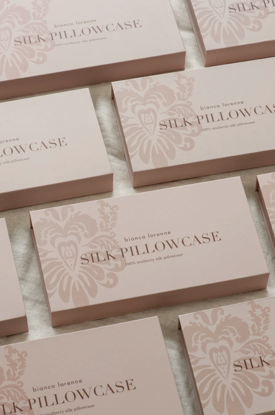 Silk Pillowcase - Antique Rose