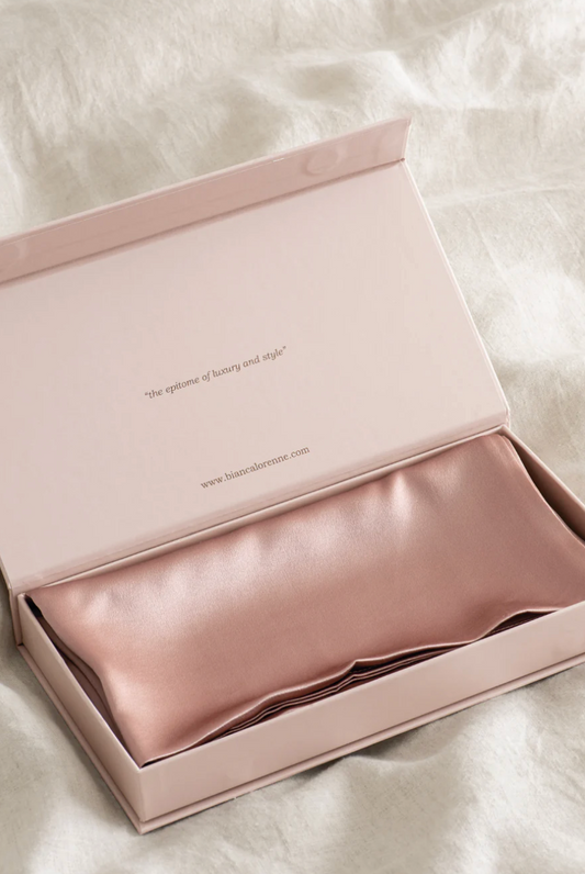 Silk Pillowcase - Antique Rose