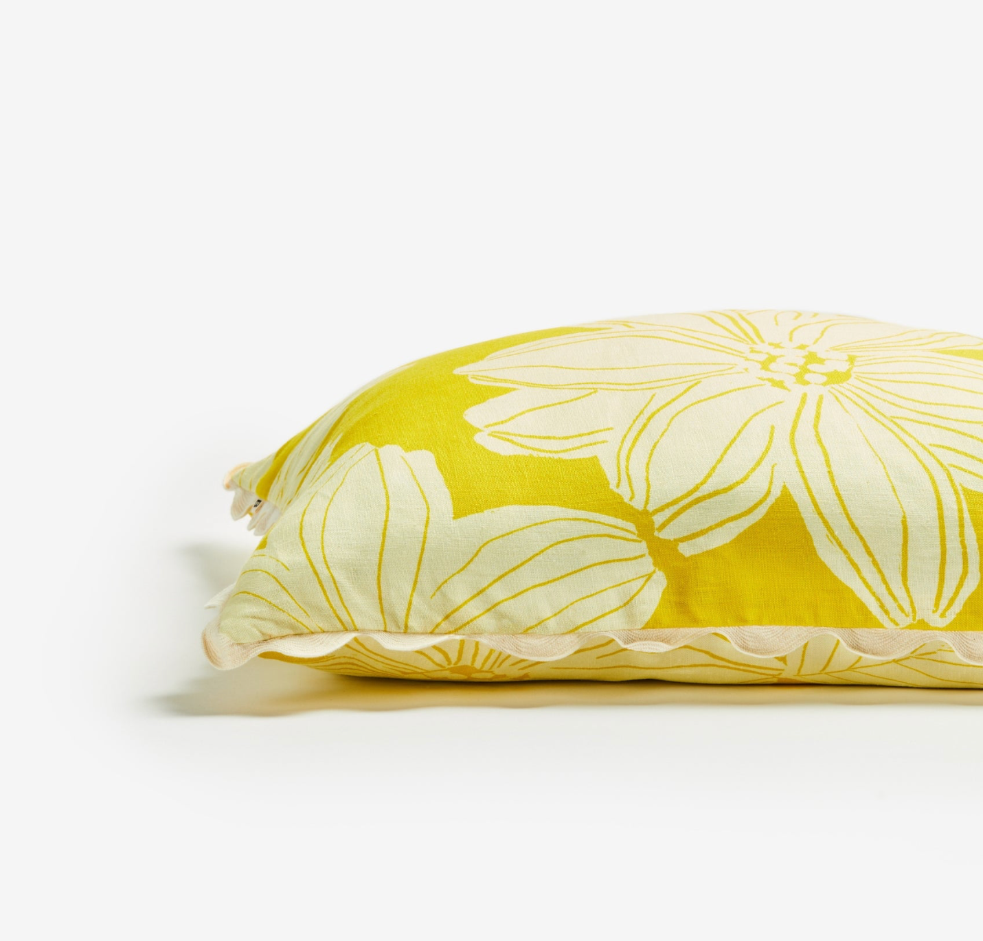 Margot Lemon 60cm Cushion