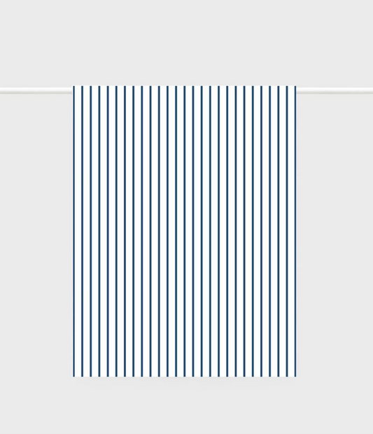 Tea Towel - Navy Stripe
