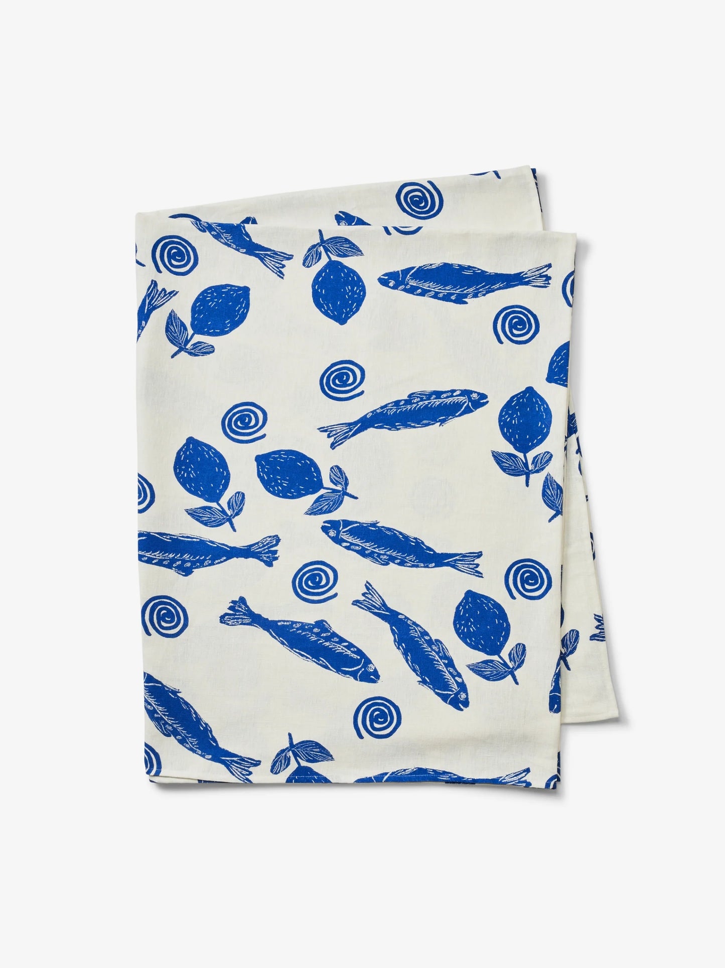 Sardines Linen Tablecloth