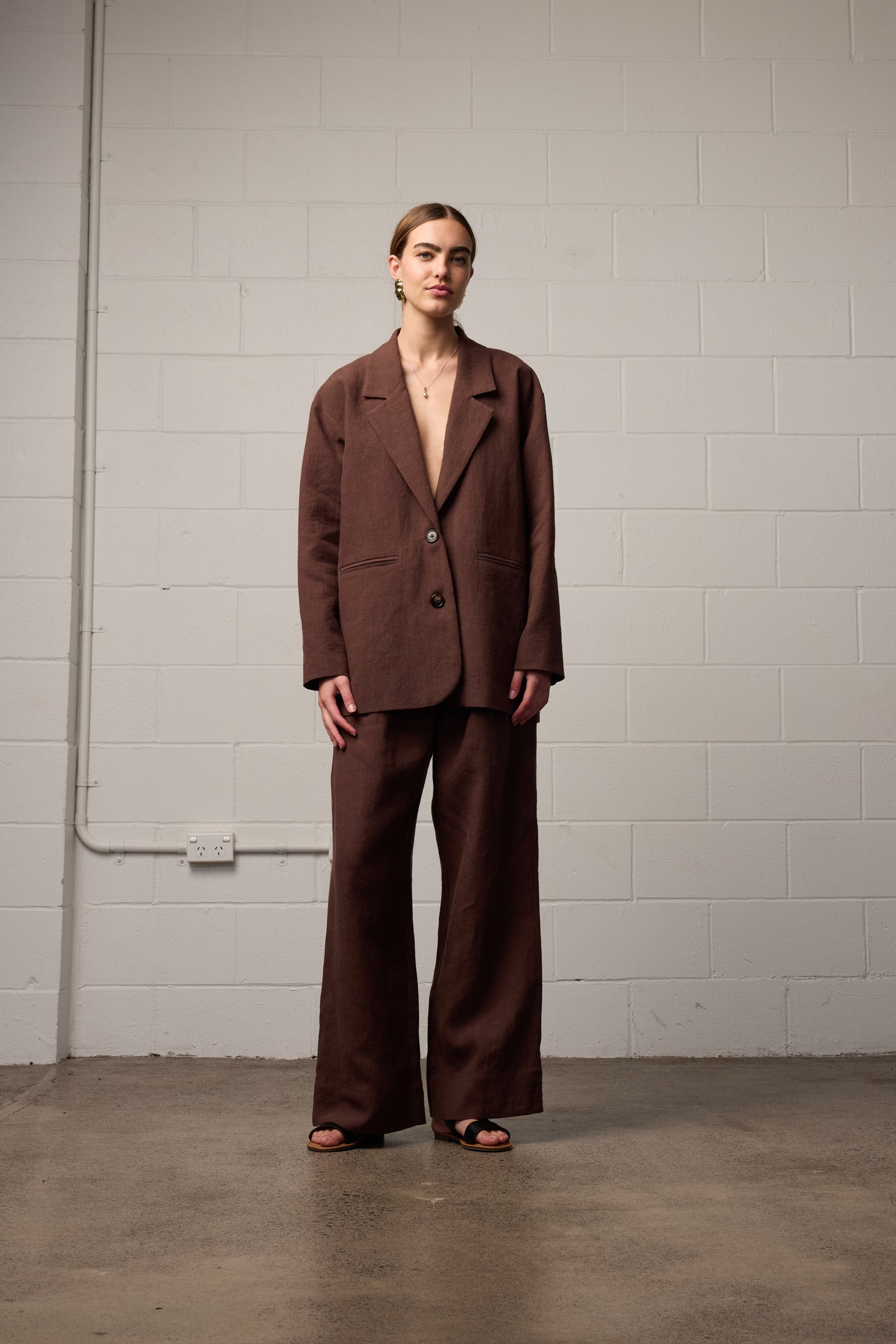 Franco Blazer - Mocha