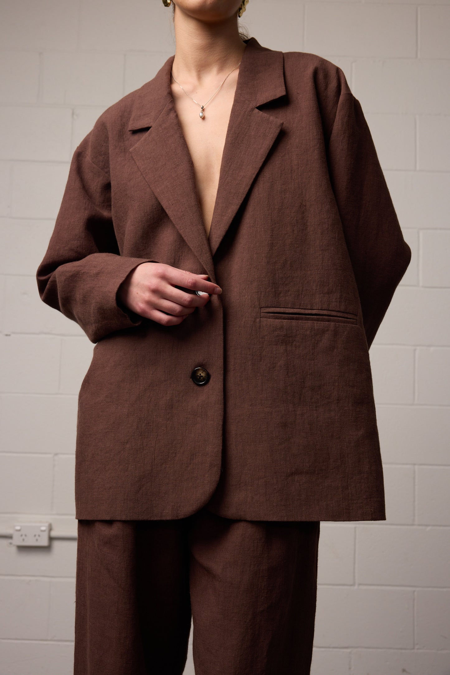 Franco Blazer - Mocha