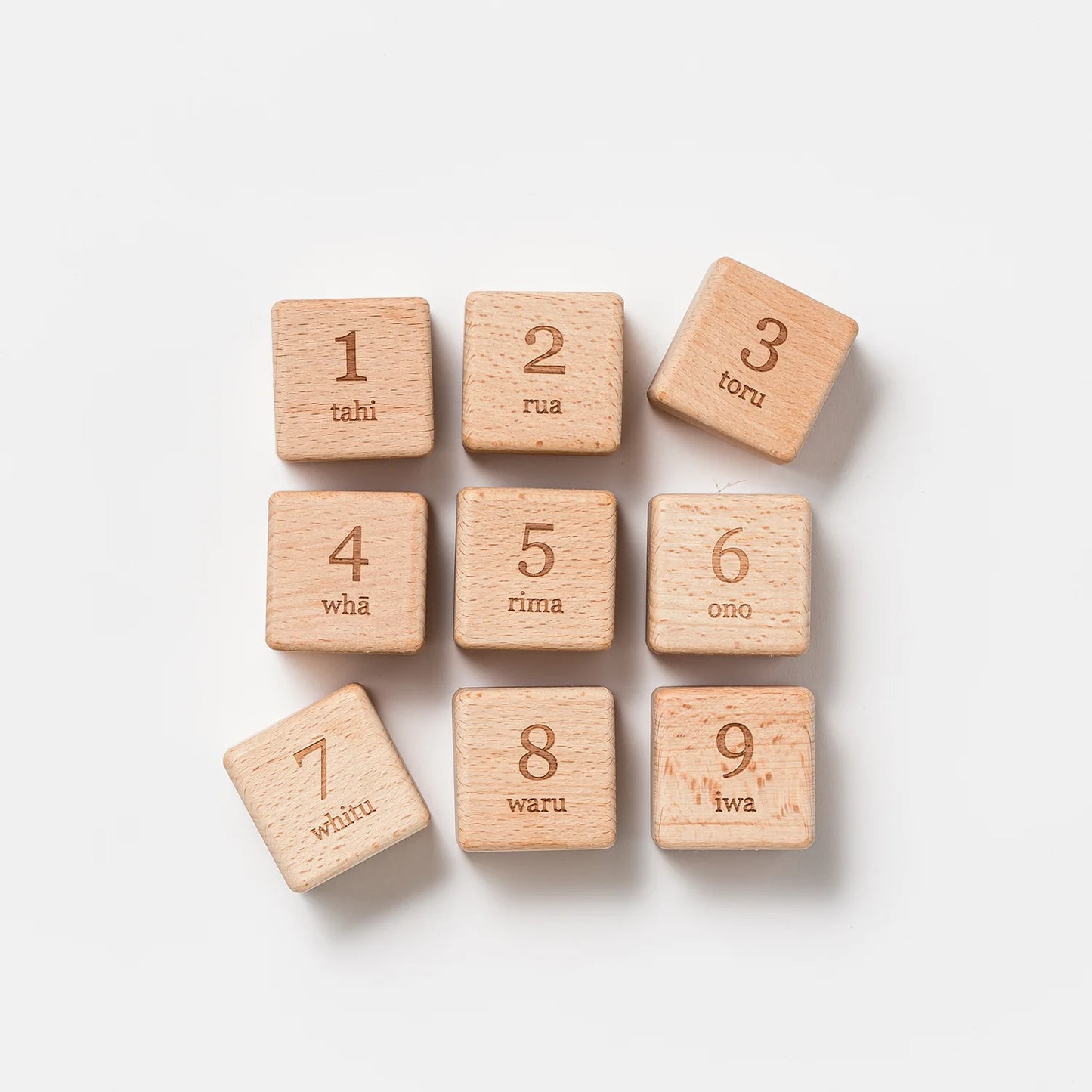 Wooden Blocks - Tahi, Rua, Toru..