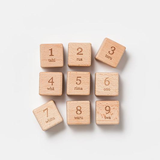 Wooden Blocks - Tahi, Rua, Toru..
