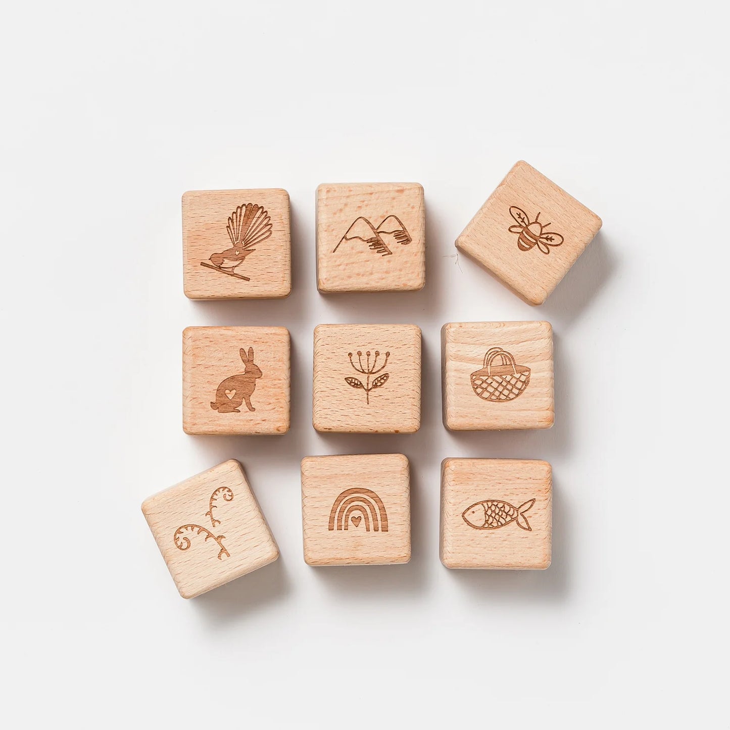 Wooden Blocks - Tahi, Rua, Toru..