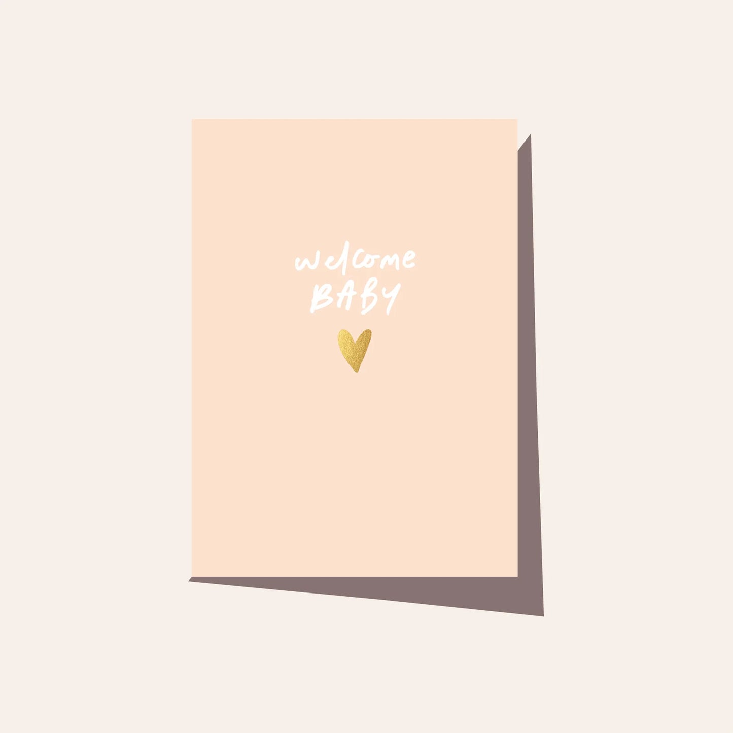 Welcome Baby Card