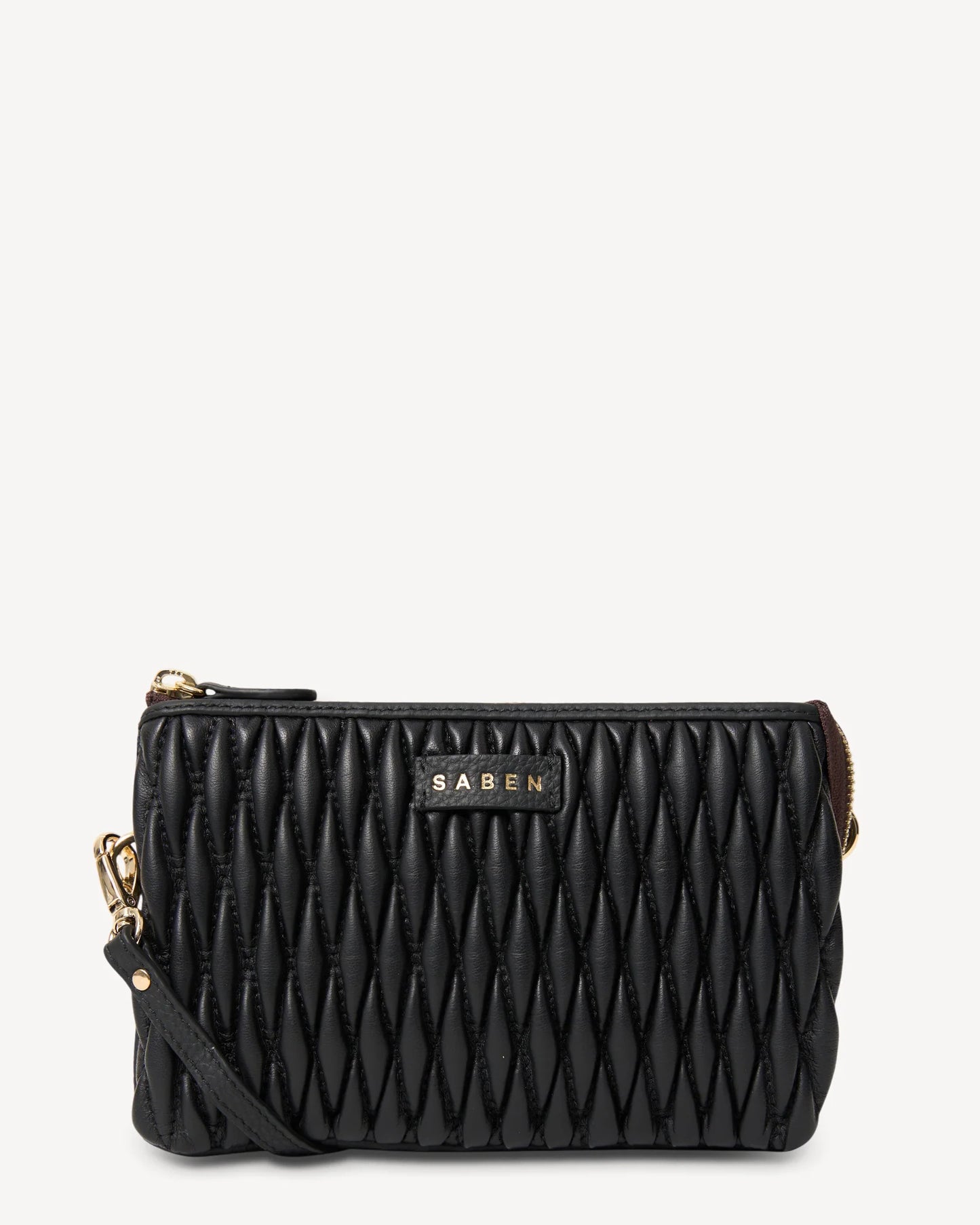 Tilly Crossbody - Black Diamond Quilt