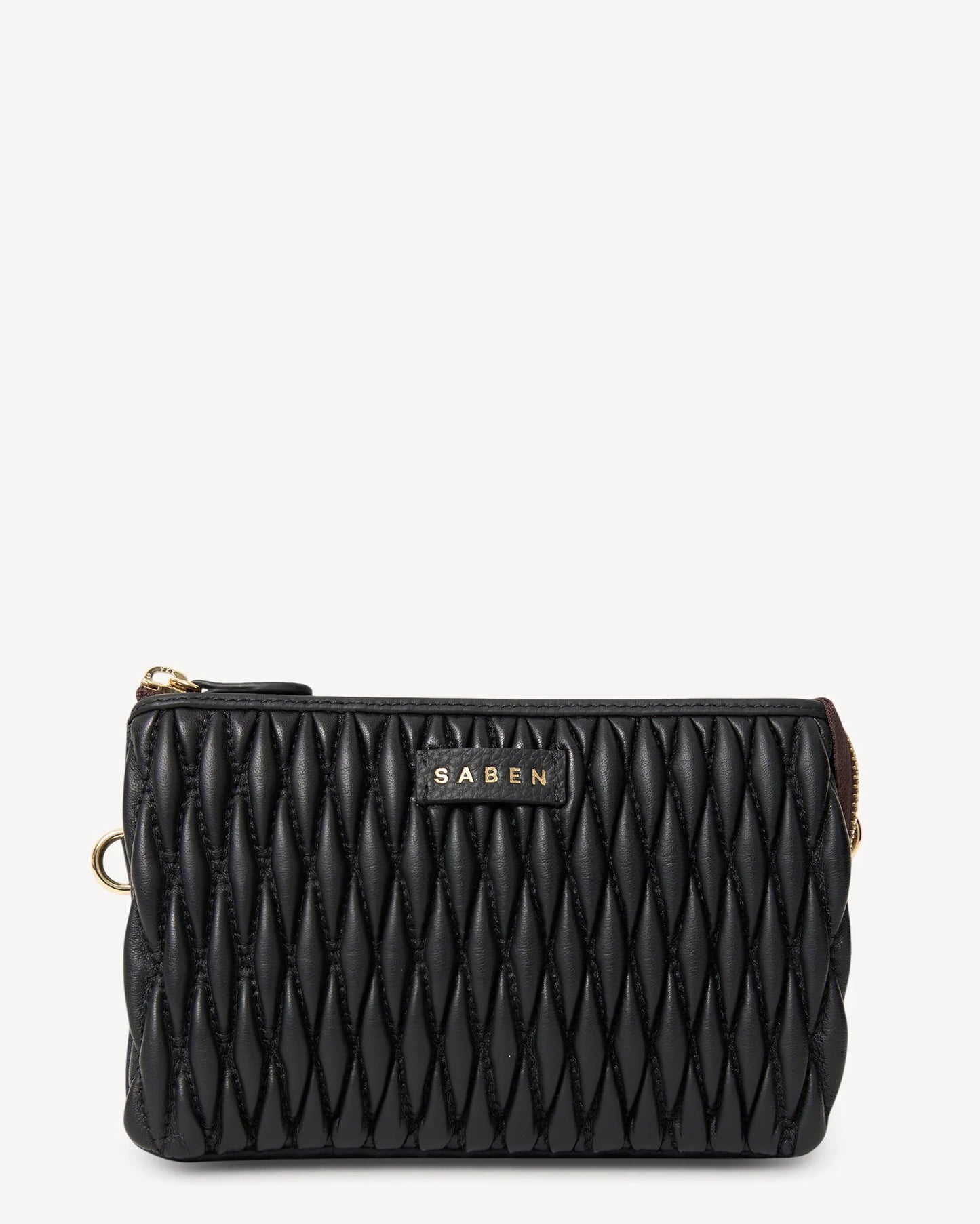 Tilly Crossbody - Black Diamond Quilt