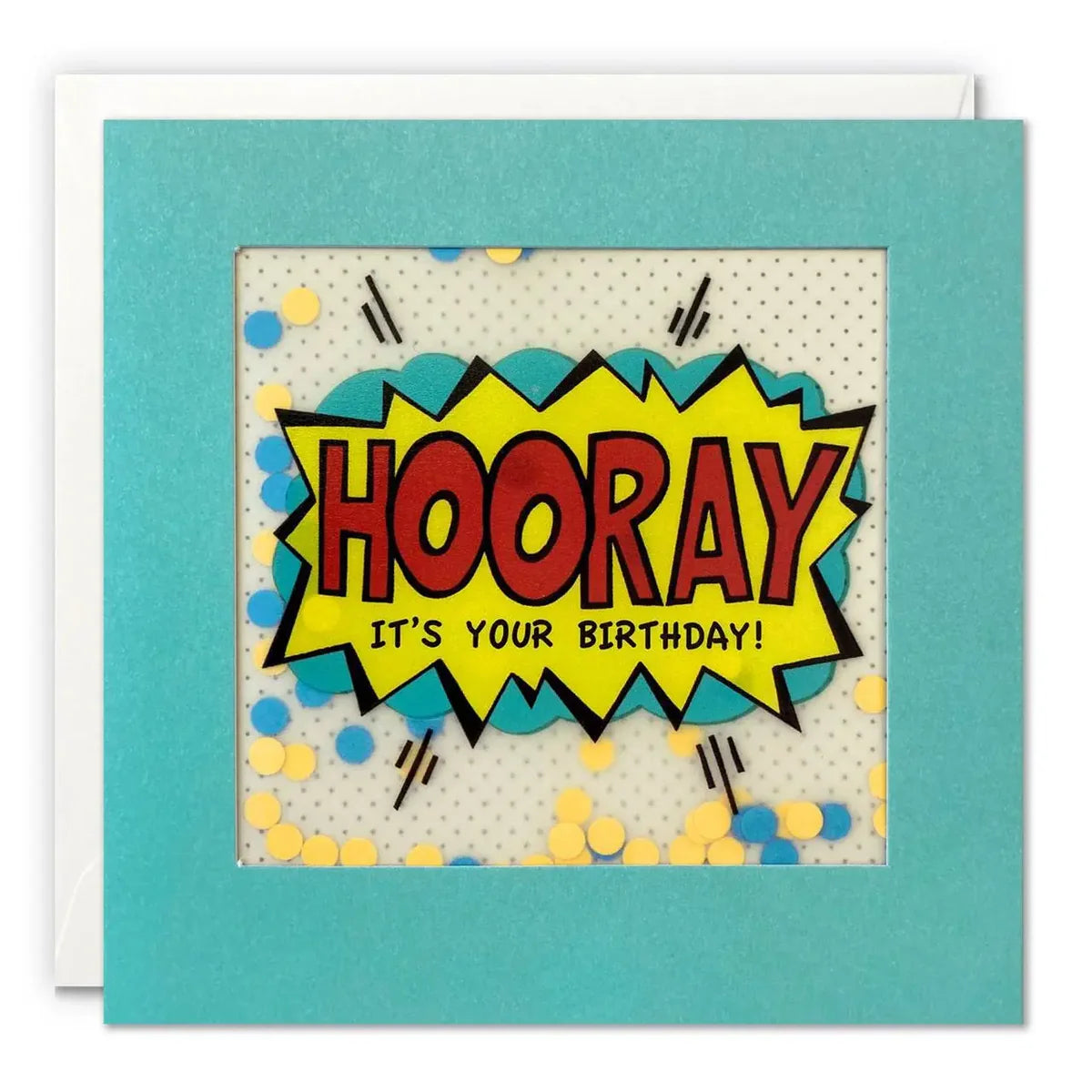 Hooray Its Your Birthday Shakies Card