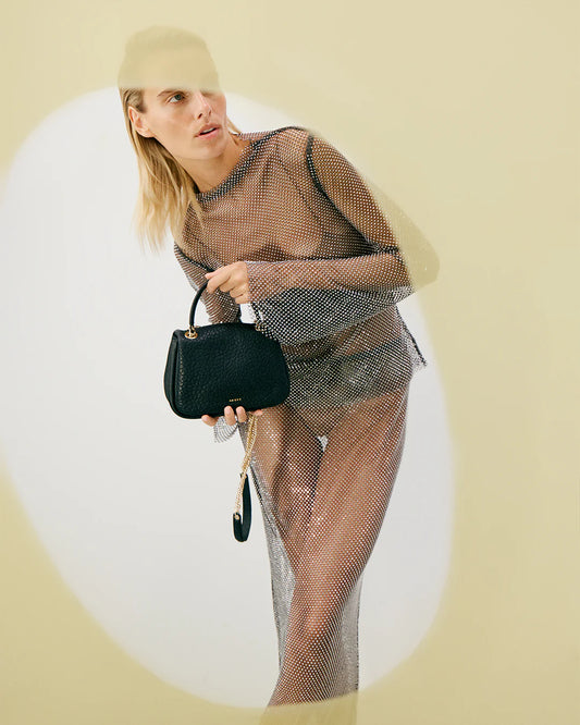 Flo Shoulder Bag Black Bubble