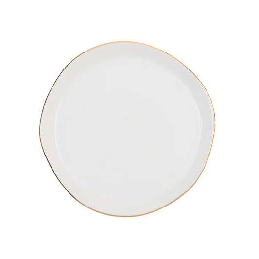 Good Morning Plate - White