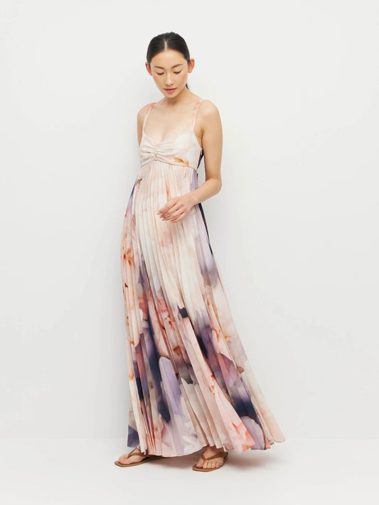 Isabella Pleat Dress