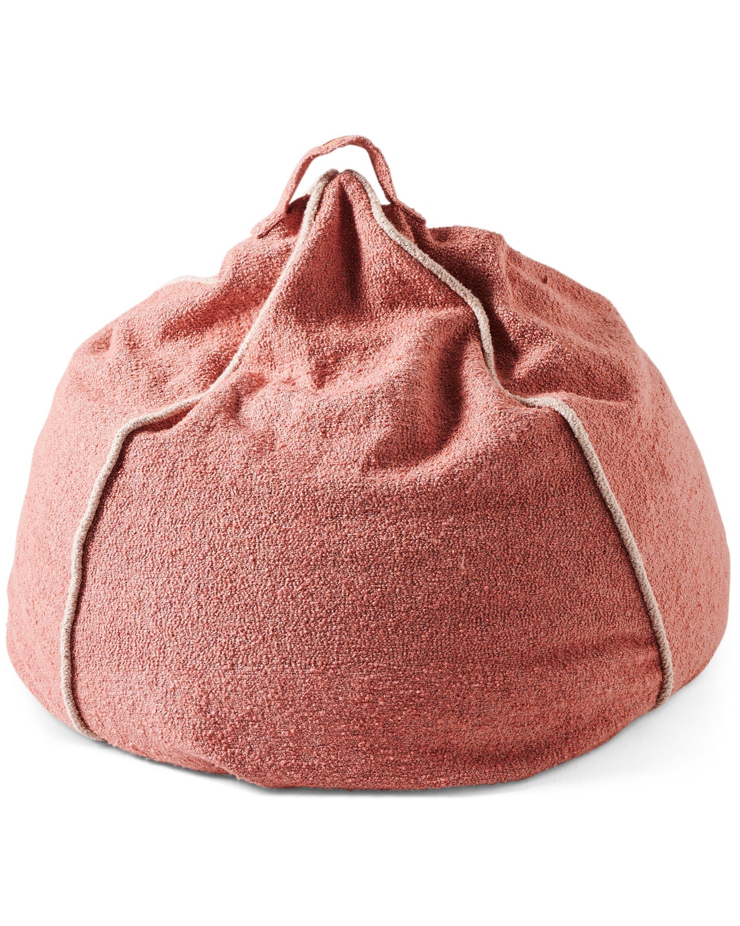 Boucle Bean Bag - Pink