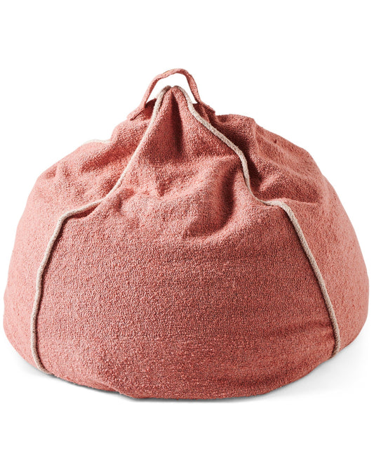 Boucle Bean Bag - Pink