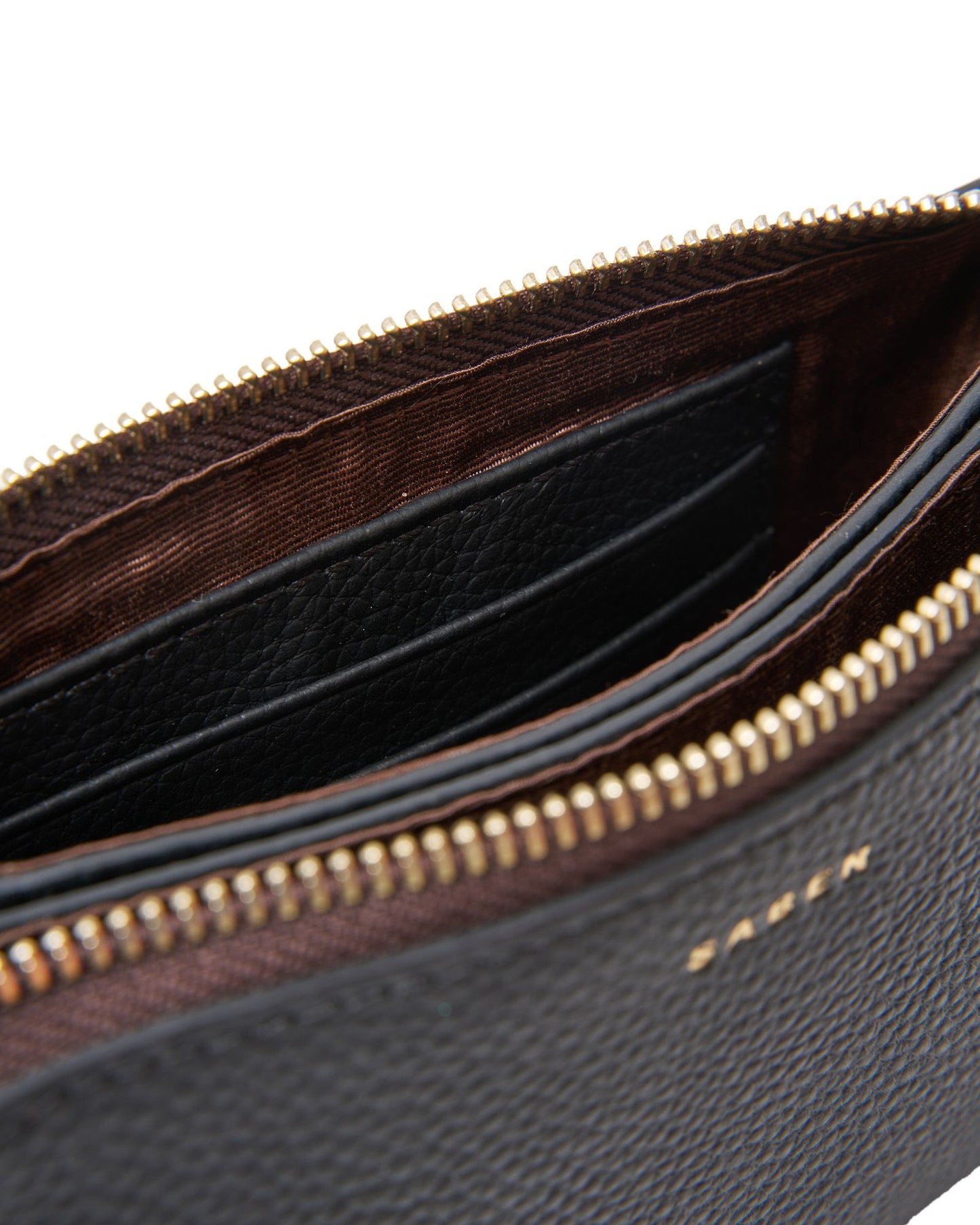 Lily Mini Bag - Black + Gold Chain