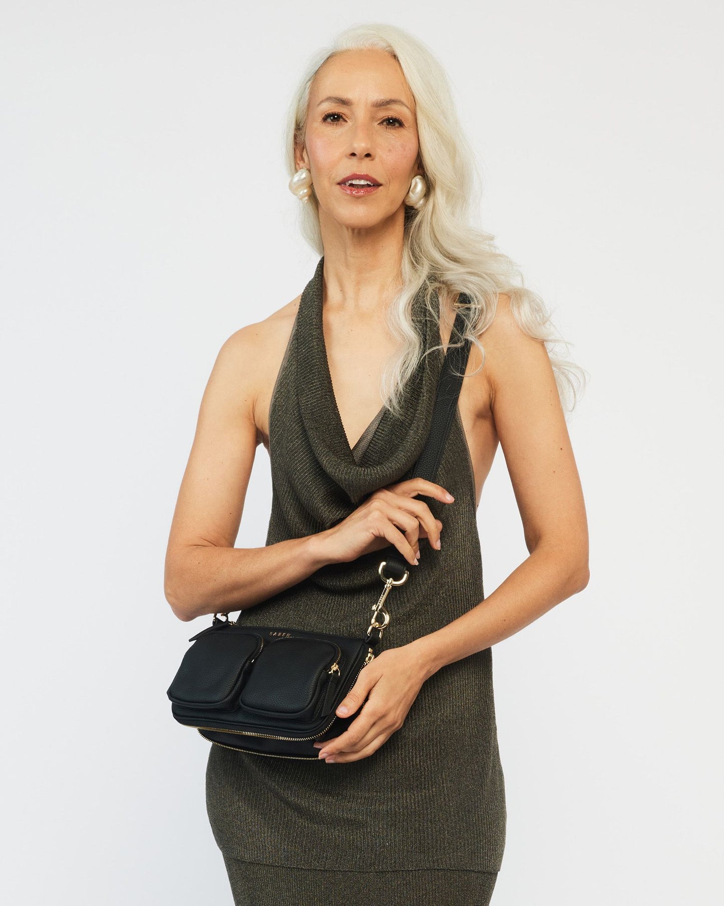 Nina Crossbody Bag Black