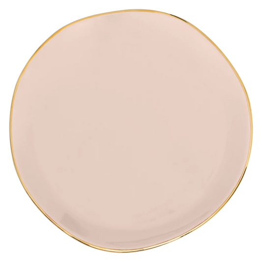 Good Morning Breakfast Plate - Pink