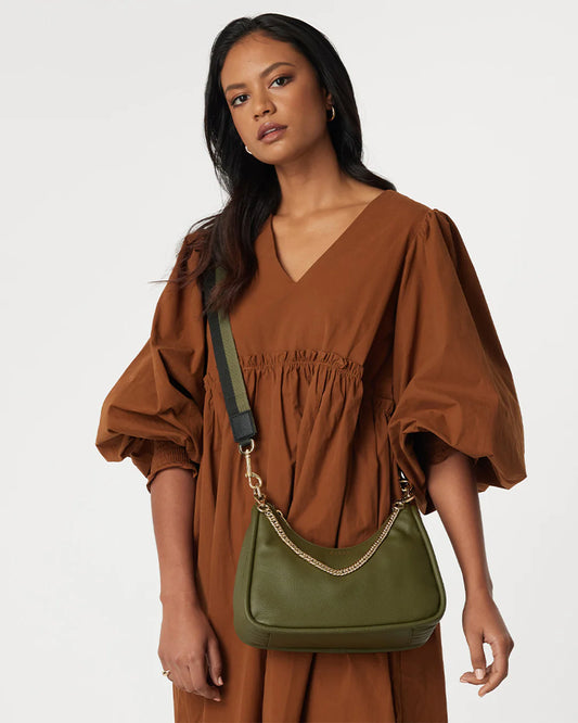 Feature Strap - Khaki/Black