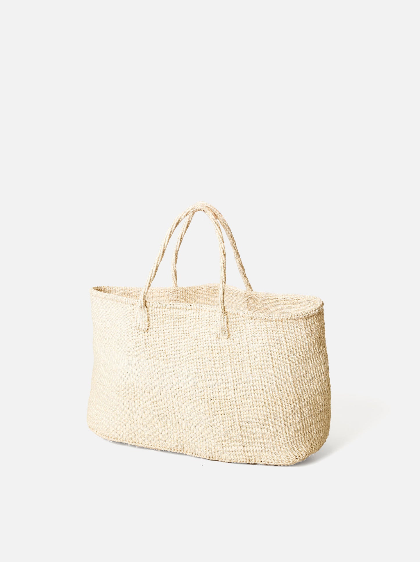 Sisal Oval Basket - Cream