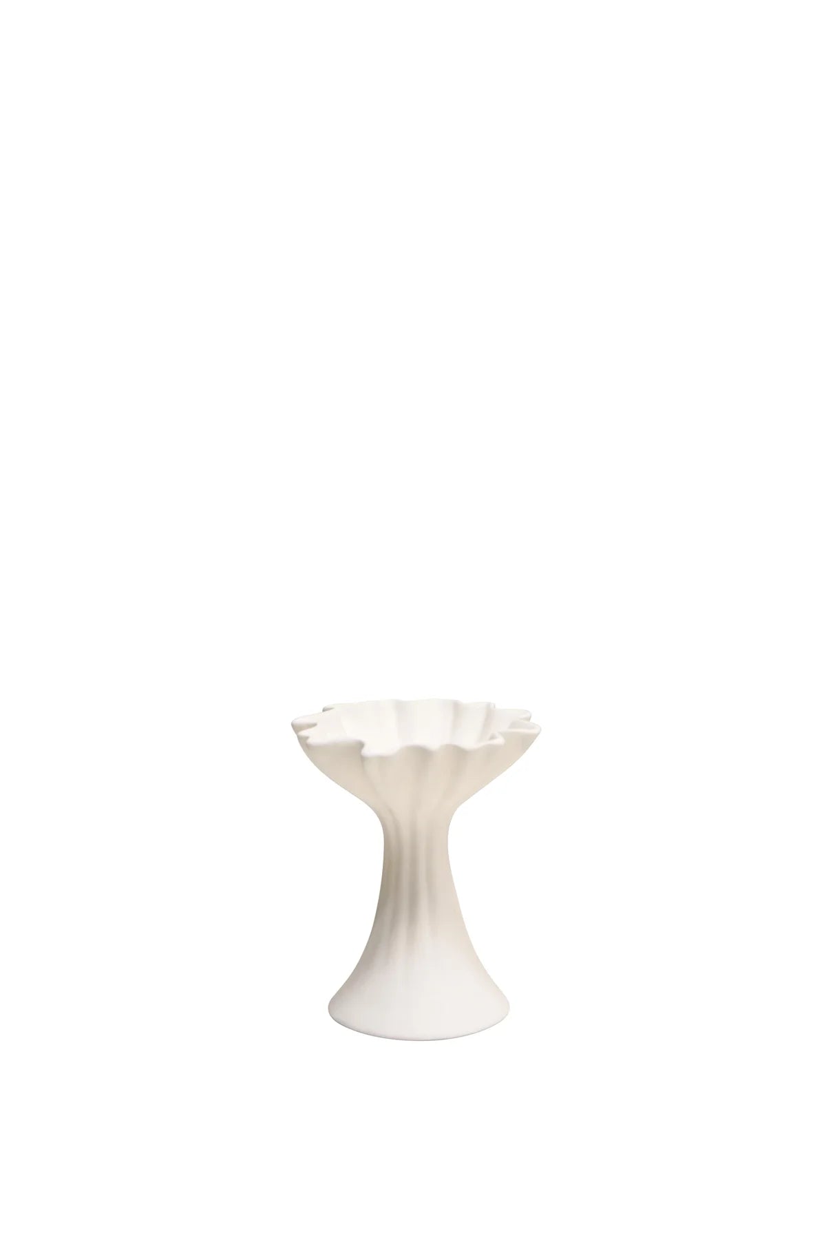 Ruffle Vase/Candlestick Holder