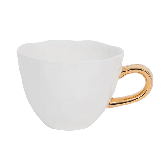 Good Morning Tea Cup White