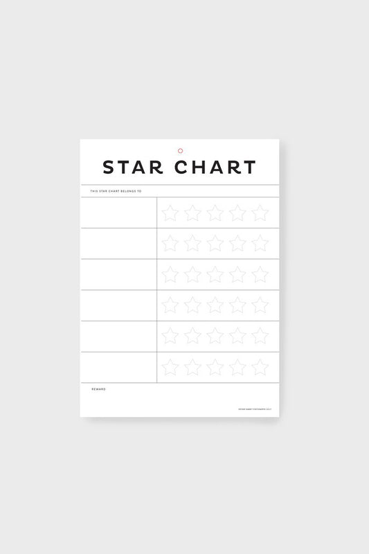 Father Rabbit A4 Star Chart