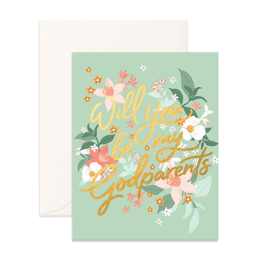 Will You Be My Godparents Card