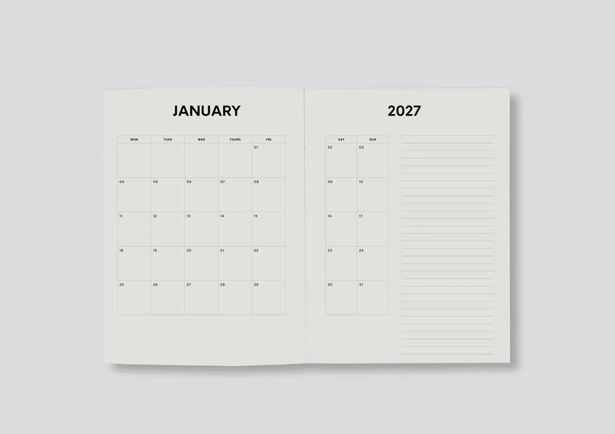 PRE ORDER -  2027 Lettuce X Gabrielle Gatt Weekly Diary
